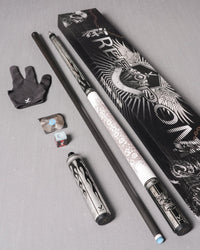 EVO FREEDOM MAXBING EDITION - SHADOW FLAME - WHITE LEATHER WRAP