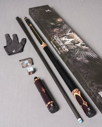 EVO CROWN MAXBING EDITION - ROYAL BLACK - BLACK LEATHER WRAP