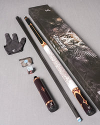 EVO CROWN MAXBING EDITION - ROYAL BLACK - WHITE LEATHER WRAP