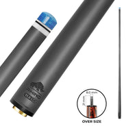 Rhino - 30" / 5/16-14 Carbon Pool Cue Single Shaft - 11.8 / Oversize