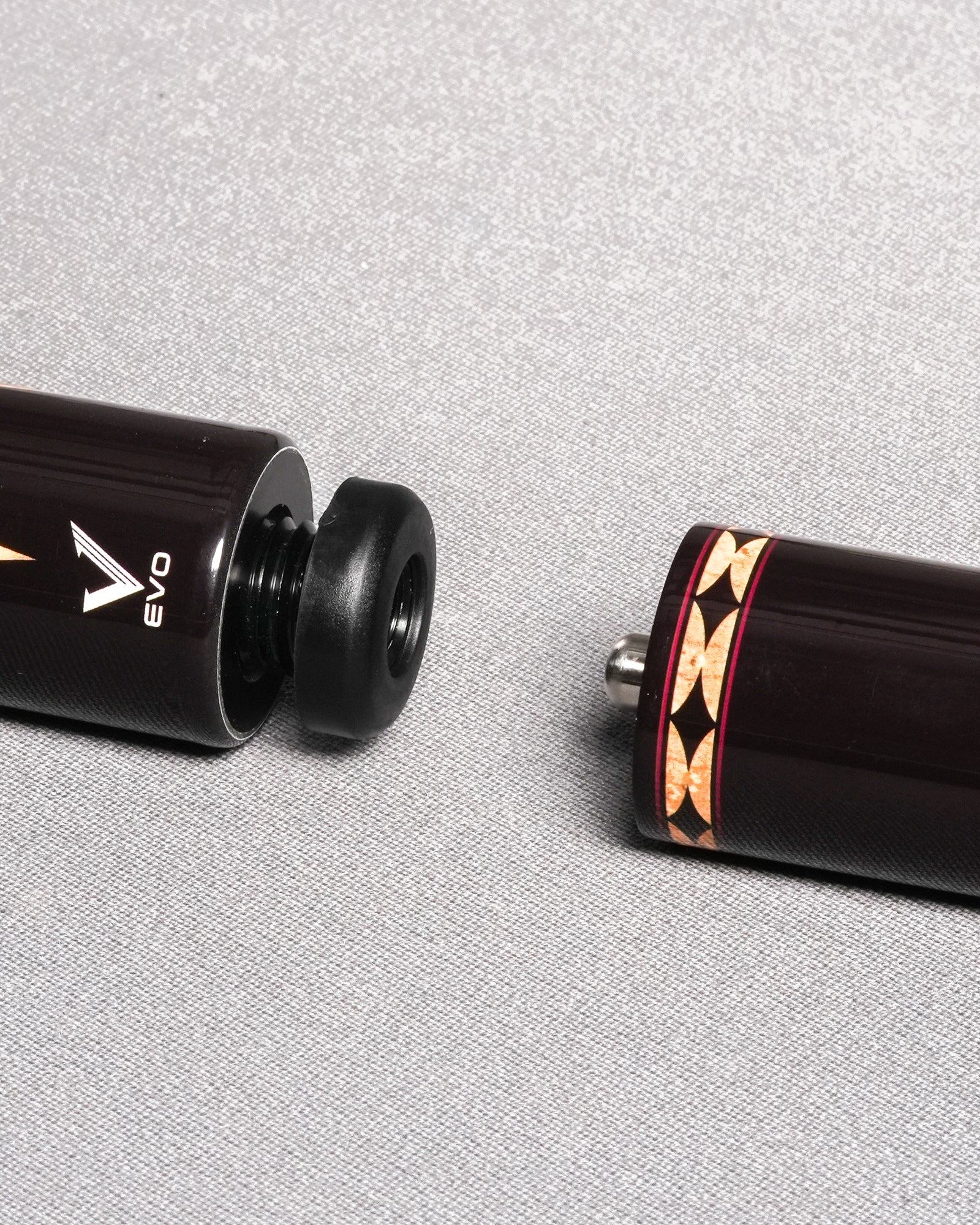 EVO CROWN MAXBING EDITION - ROYAL BLACK - BLACK LEATHER WRAP