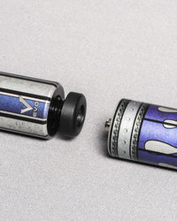 EVO FREEDOM MAXBING EDITION - AZURE FLAME - BLACK LEATHER WRAP