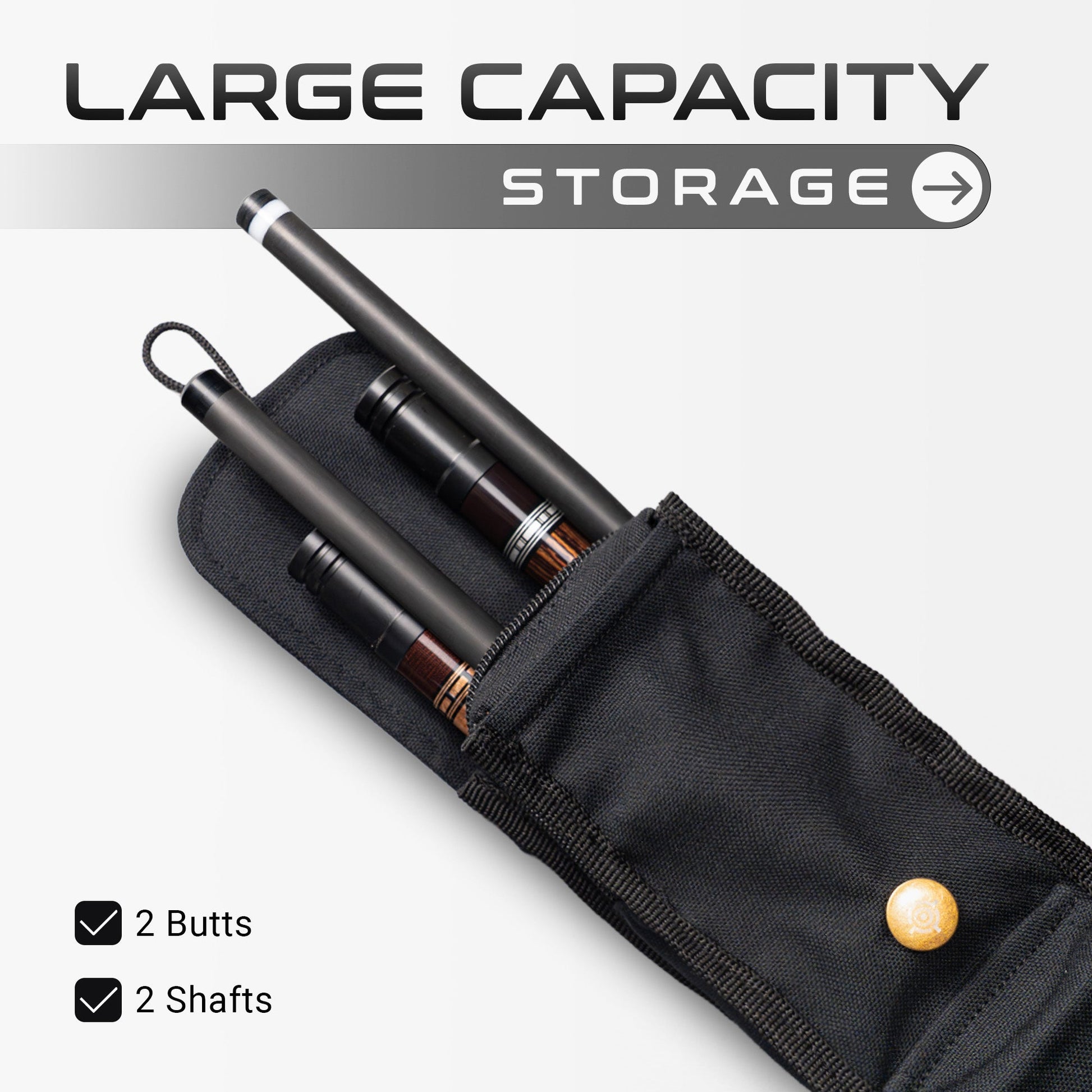 CUEBOTS SOFT CASE - BLACK