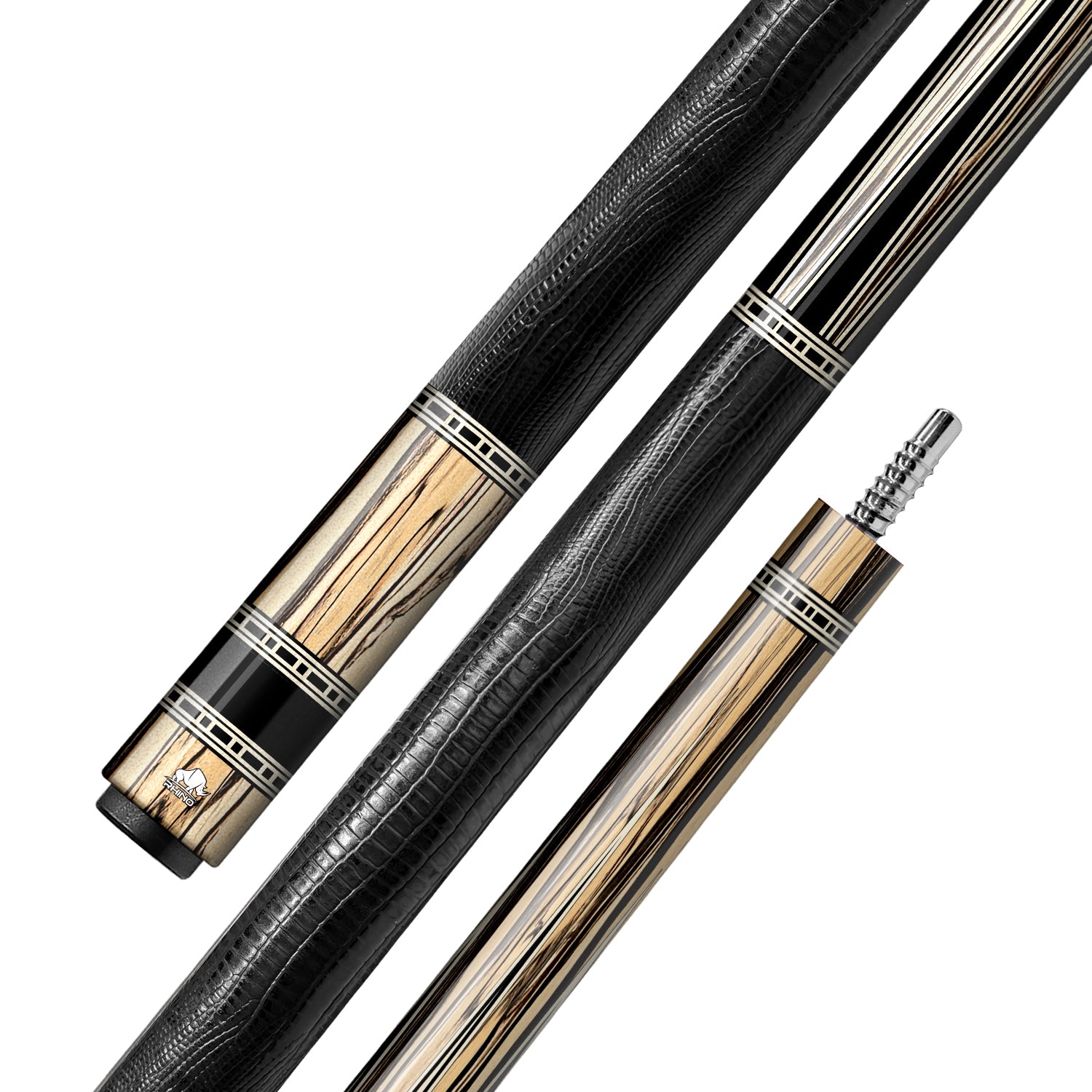 Gậy Rhino RETRÔ Pale Moon Ebony - Tay cầm da Microfiber cao cấp vân Kỳ Đà