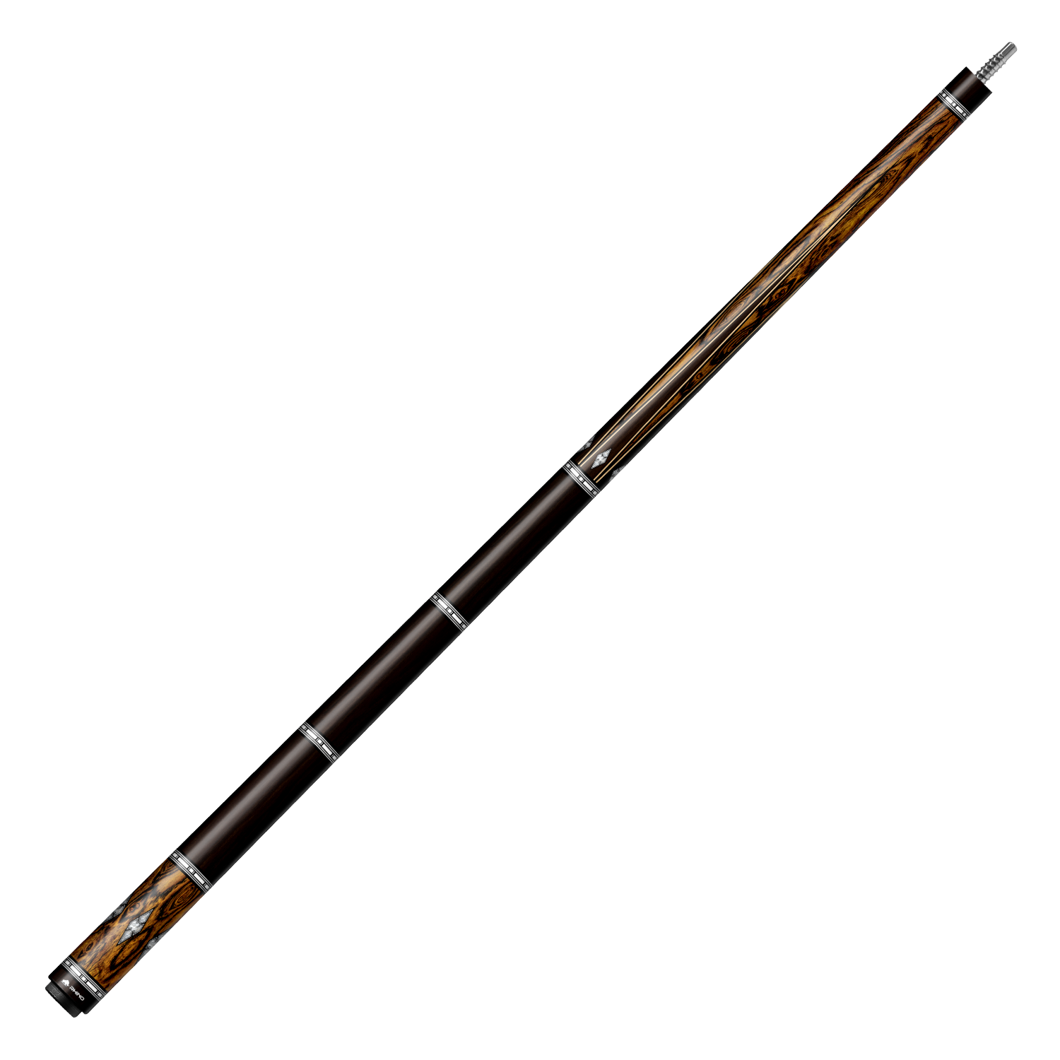 RHINO MUST Cue Butt - MU2 BOCOTE EBONY DIAMOND