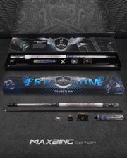 EVO FREEDOM MAXBING EDITION - AZURE FLAME - WHITE LEATHER WRAP