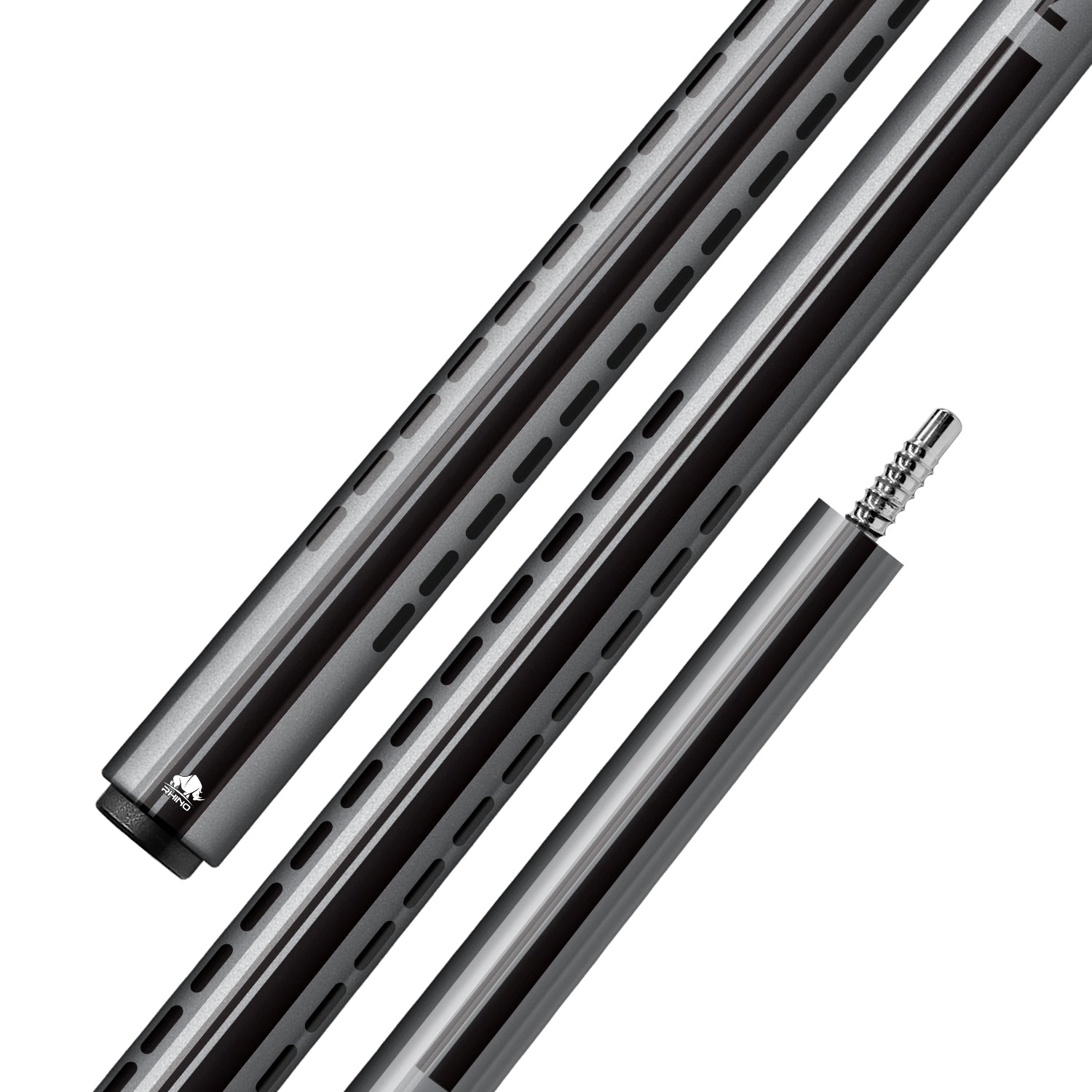 Nebula 2 Cue Butt - Charcoal Gray - Wrapless