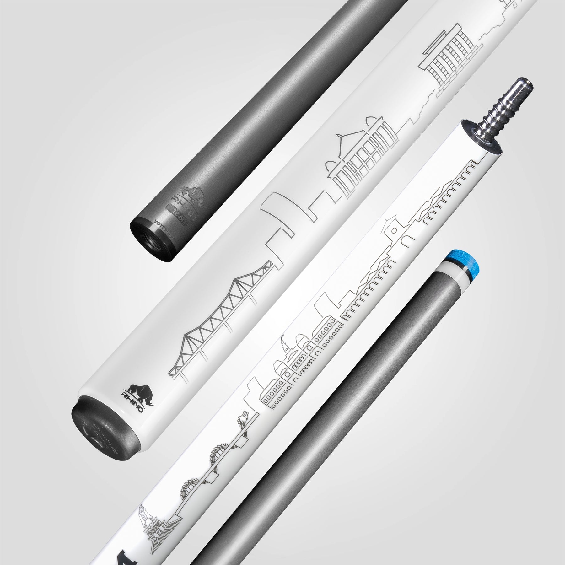 Gậy đánh RHINO TÔI YÊU VIỆT NAM - TRẮNG