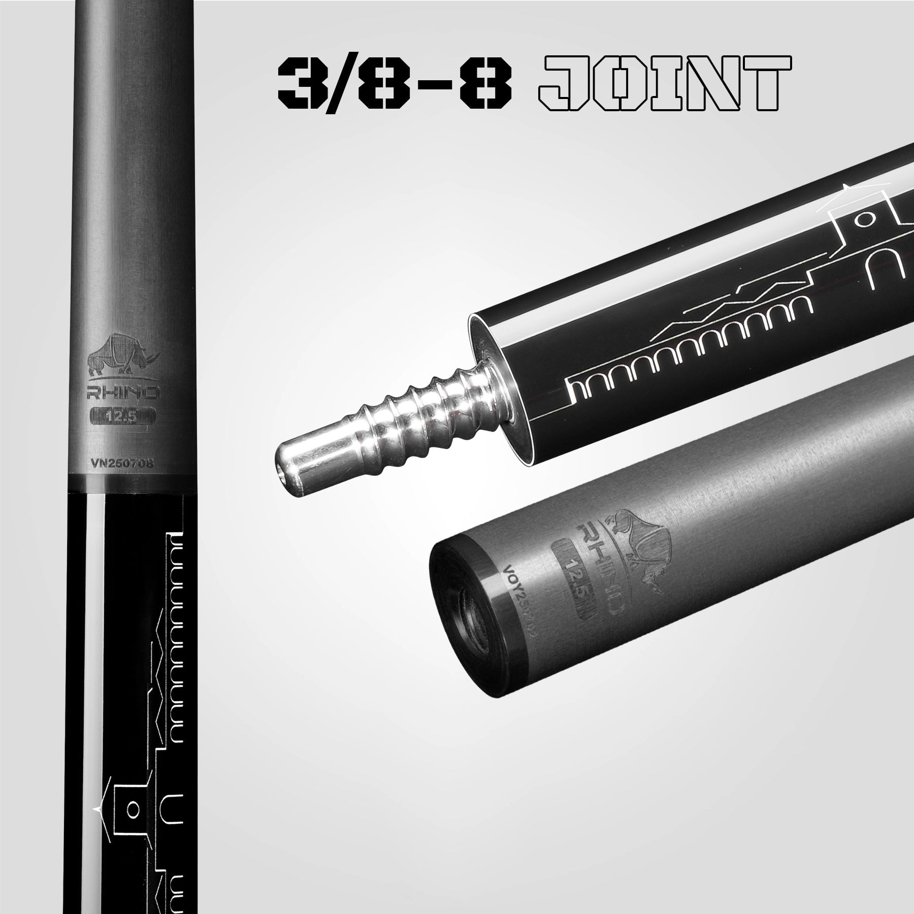 Gậy đánh RHINO TÔI YÊU VIỆT NAM - ĐEN