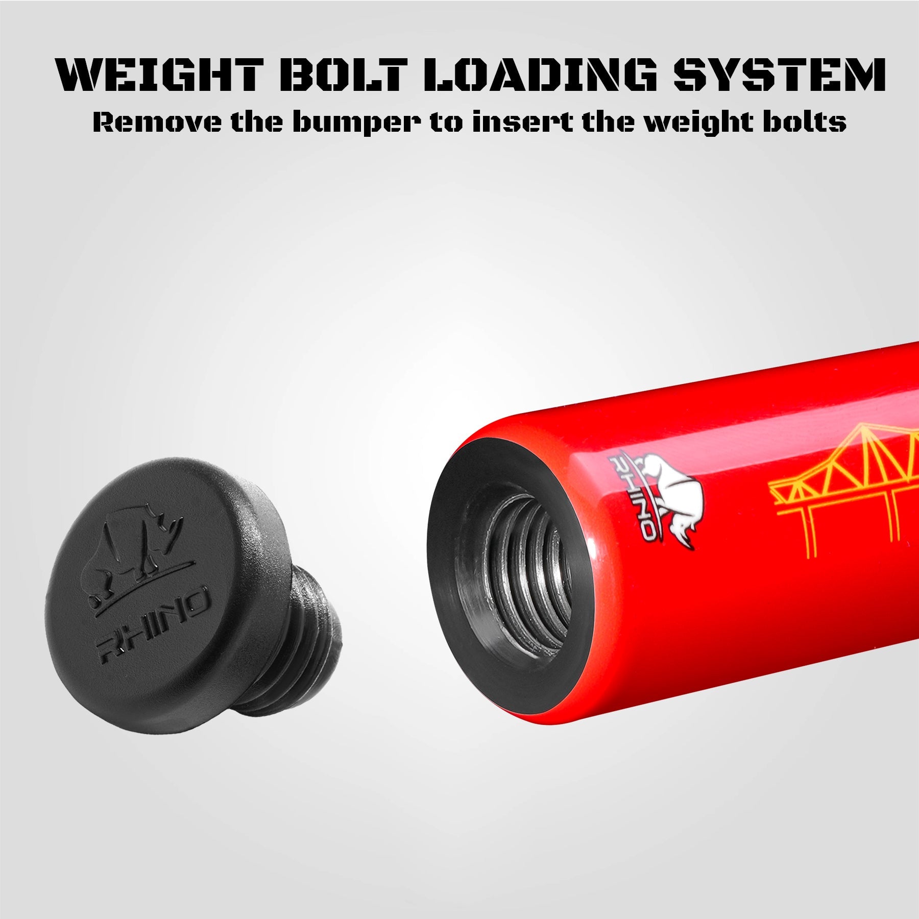 Gậy đánh RHINO TÔI YÊU VIỆT NAM - ĐỎ