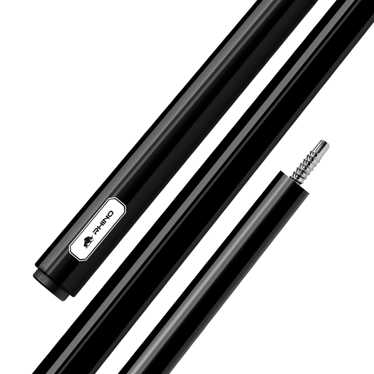 LUMINAX Cue Butt - JET BLACK (wrapless)