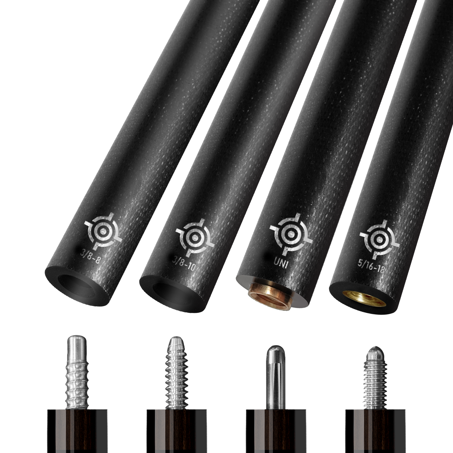 CUEBOTS G-SHAFT - 3/8-10 - 12.5