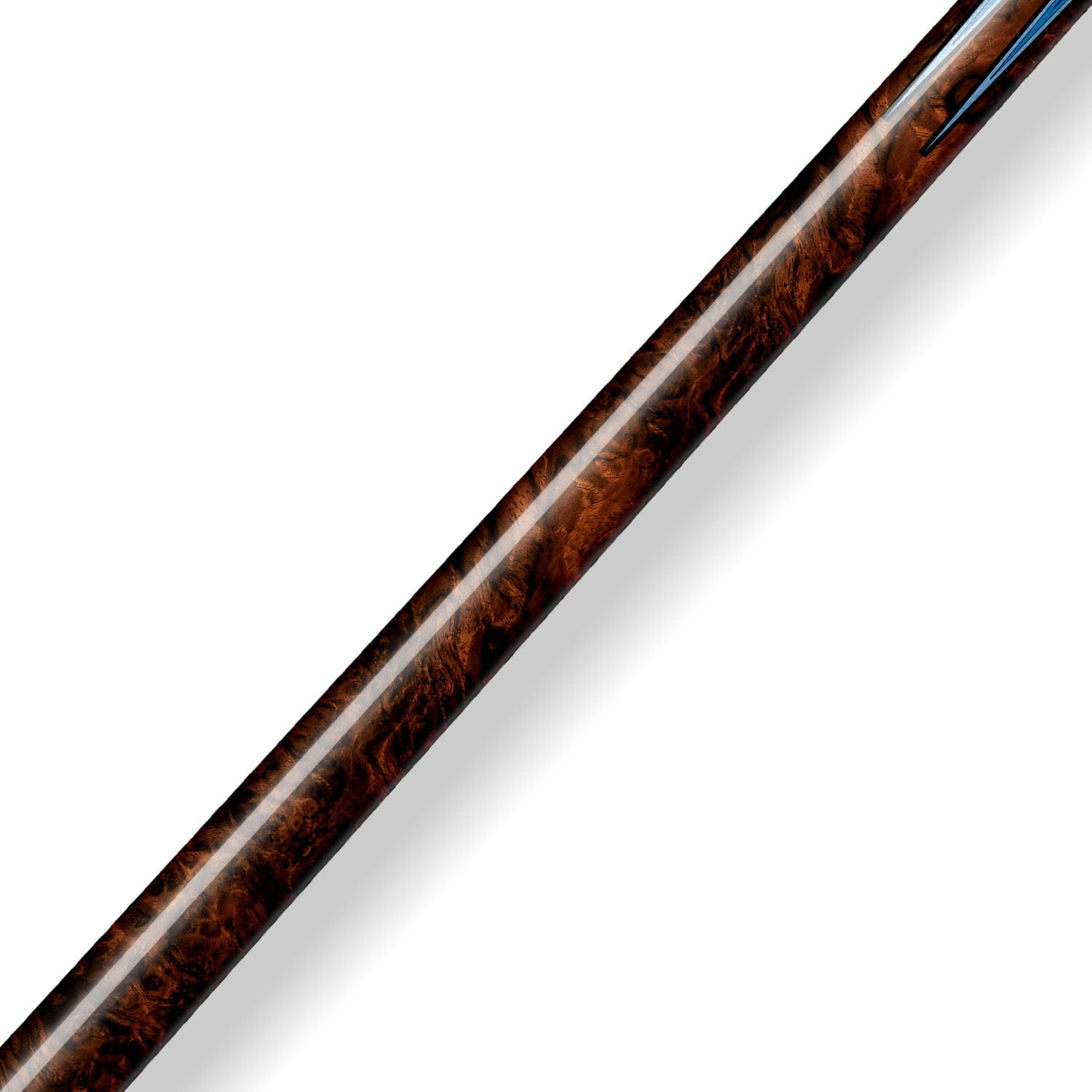 RHINO MUST POOL CUE - BURL BLUEPOINT
