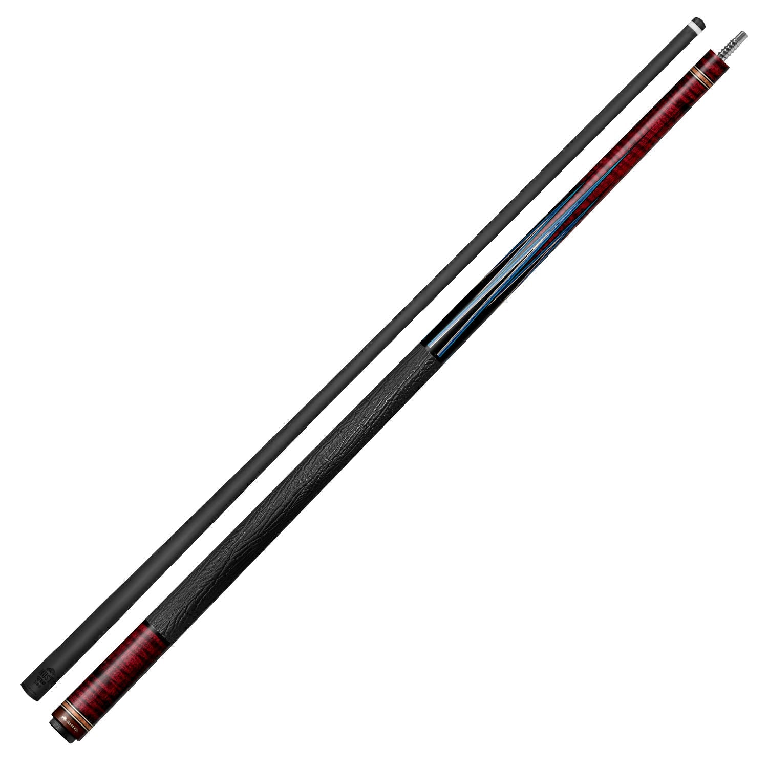 RHINO MUST POOL CUE - CRIMSON BLUEPOINT