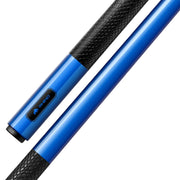 LUMINAX POOL CUE - OCEAN BLUE - SPORT WRAP
