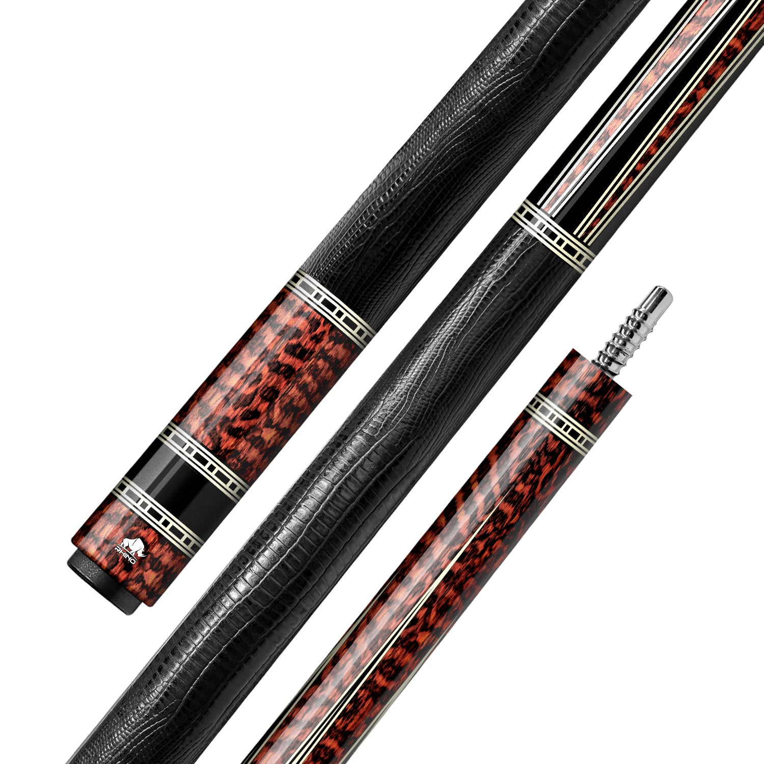 Gậy Rhino RETRÔ Snake - Tay cầm da Microfiber cao cấp vân Kỳ Đà