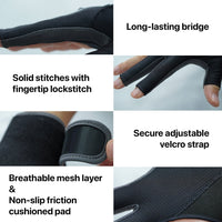 RHINO Billiards Glove Right Hand - Black