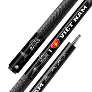 CHUÔI GẬY ĐÁNH RHINO TÔI YÊU VIỆT NAM - ĐEN - TAY CẦM SPORT