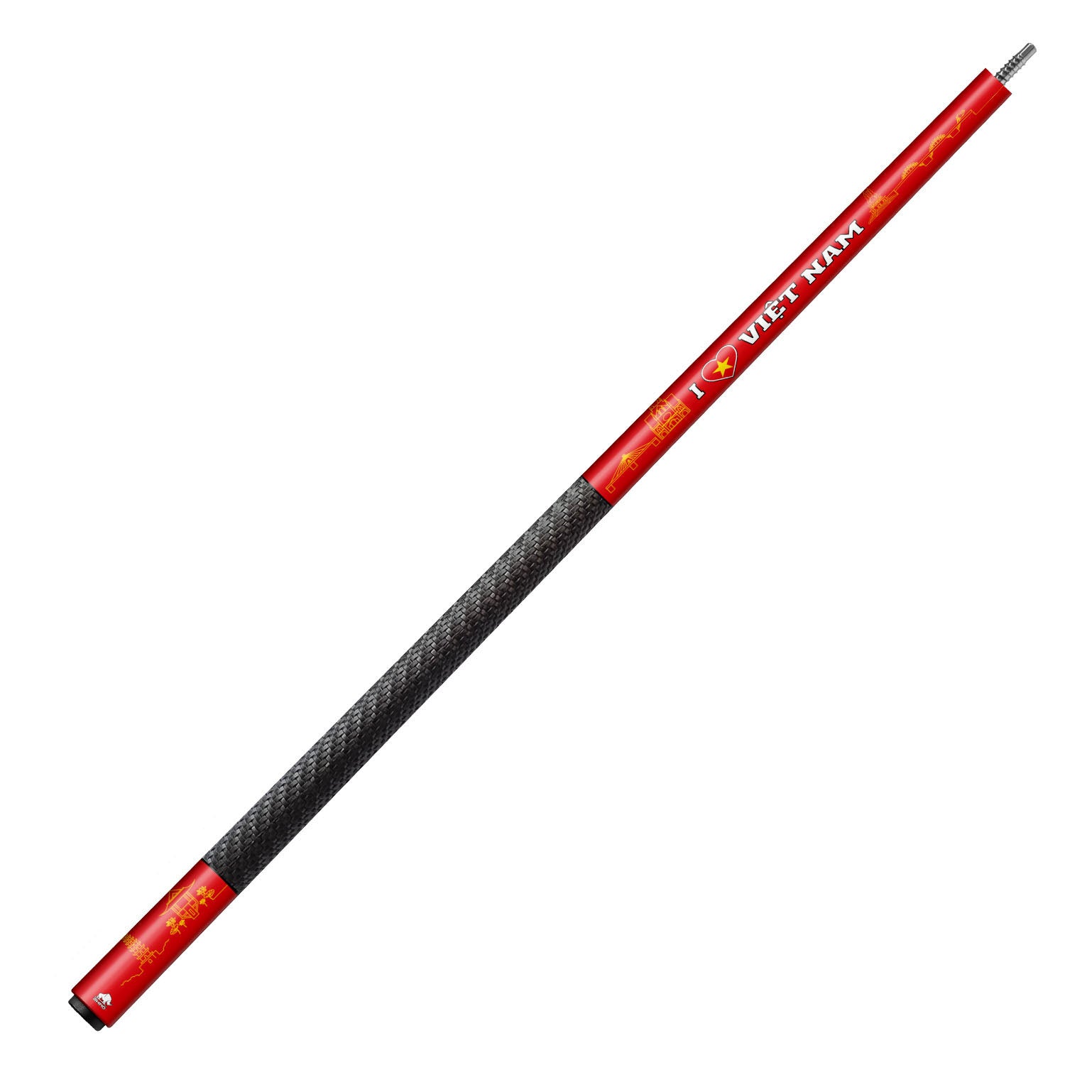 CHUÔI GẬY ĐÁNH RHINO TÔI YÊU VIỆT NAM - ĐỎ - TAY CẦM SPORT