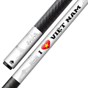Gậy đánh RHINO TÔI YÊU VIỆT NAM - TRẮNG - TAY CẦM SPORT