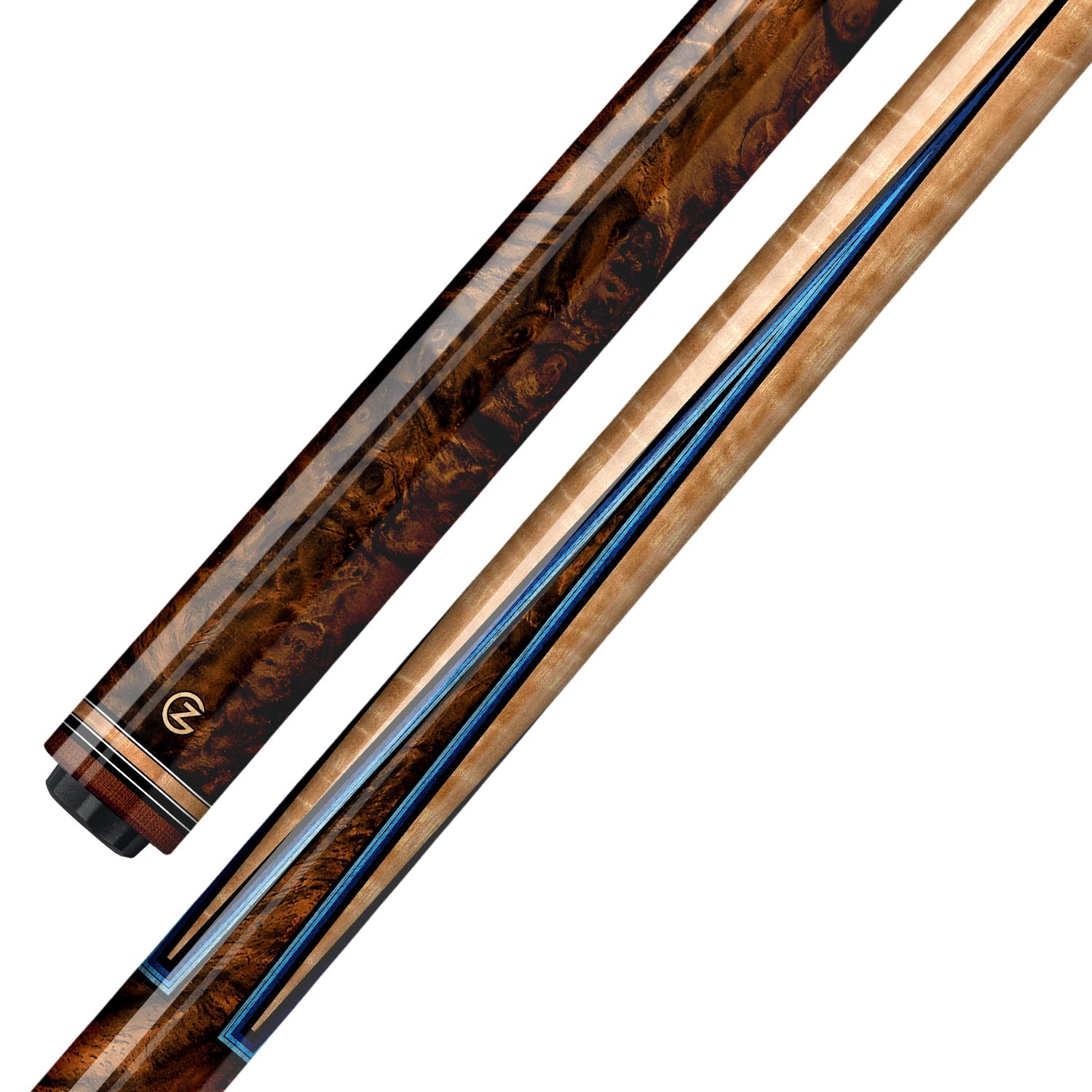 Gậy Đánh Z Fusion ZF1 – Blue Burl - Tay Trơn