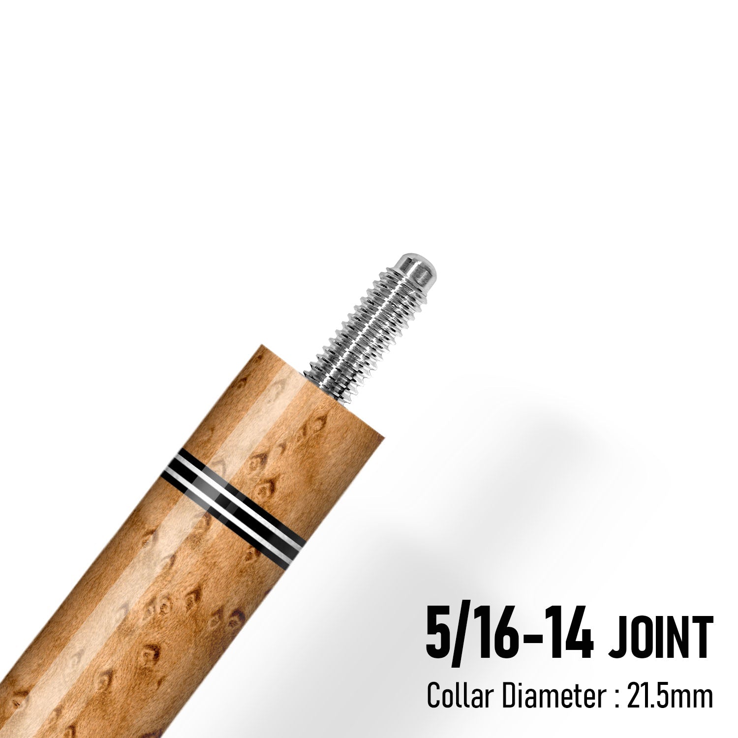 Z Fusion ZF2 Cue Butt – Emberline (Wrapless) 5 16-14