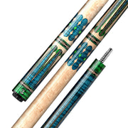 Z LUK ZL1 Cue Butt – Emerald Pulse (Wrapless)