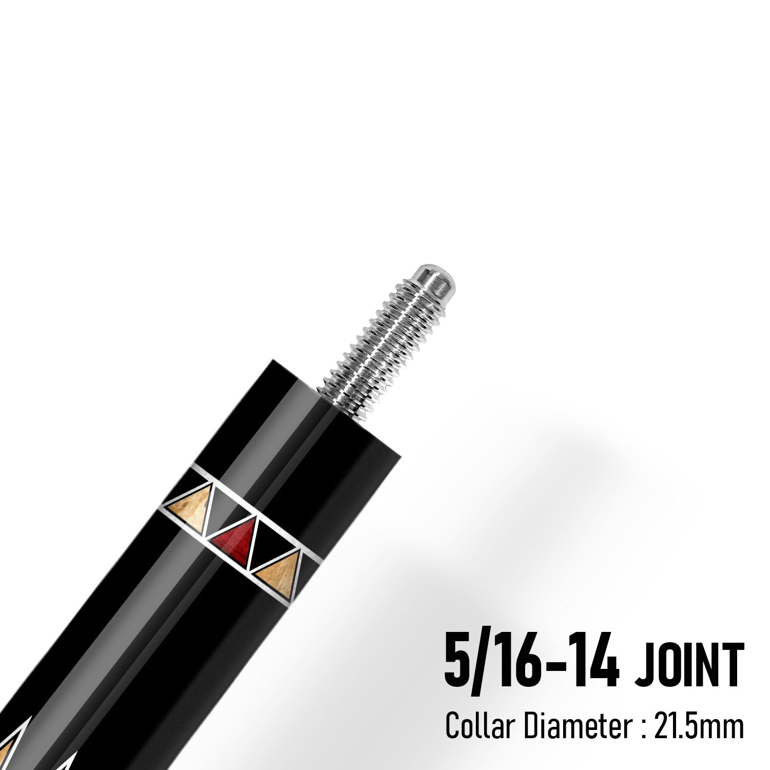 Z LUK ZL2 Cue Butt – Ruby Ace (Wrapless) 5 16-14