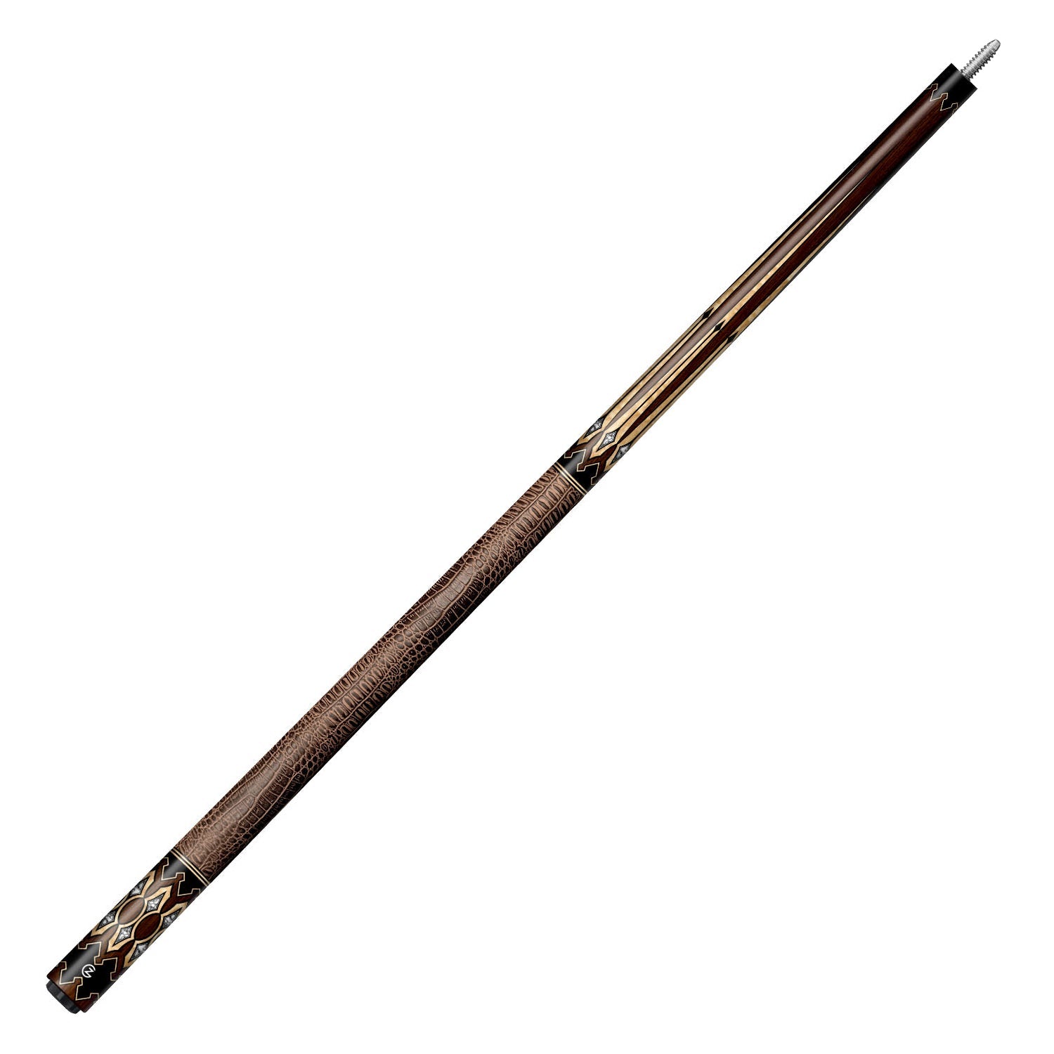 Z LUK ZL4 Cue Butt – Copper Viper (Leather wrap)