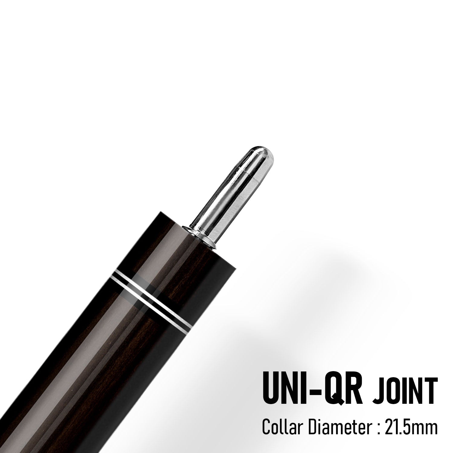 Z Pure ZP2 Cue Butt – Ebony (Leather wrap) Uni