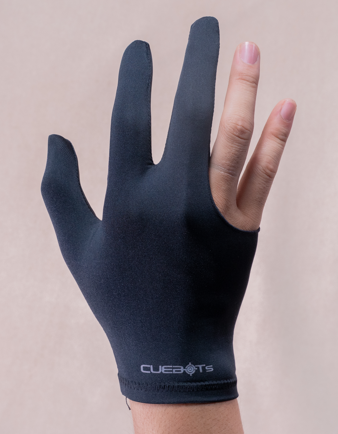 CUEBOTS Club Billiards Glove - Black