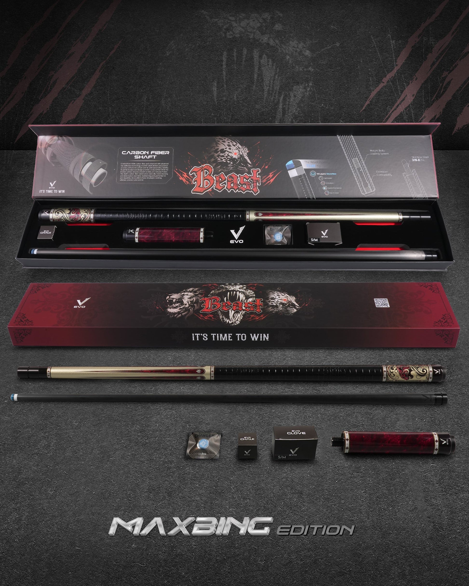 EVO BEAST MAXBING EDITION - SCARLET PANTHER