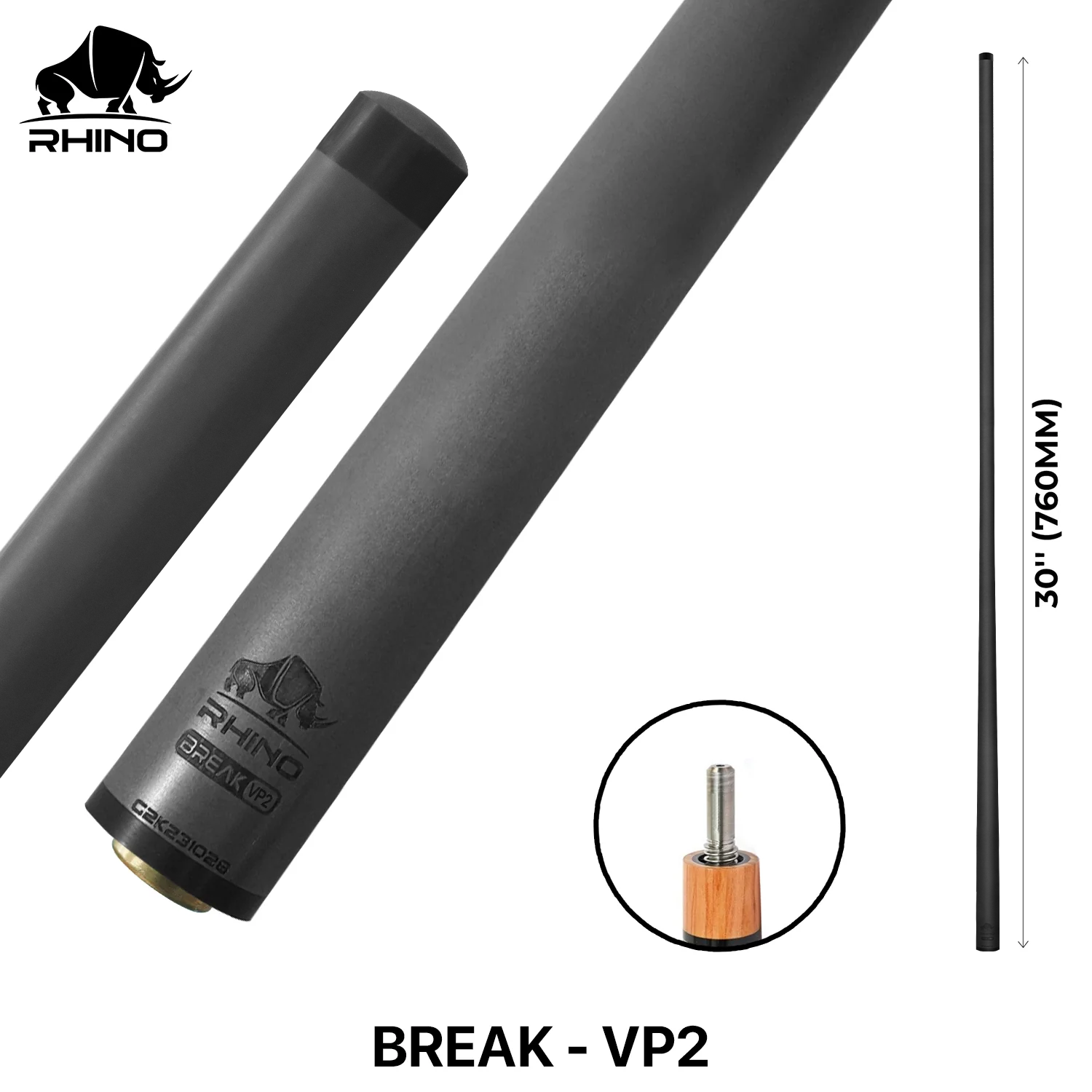 Rhino - 30" / Carbon Fiber Break Shaft VP2