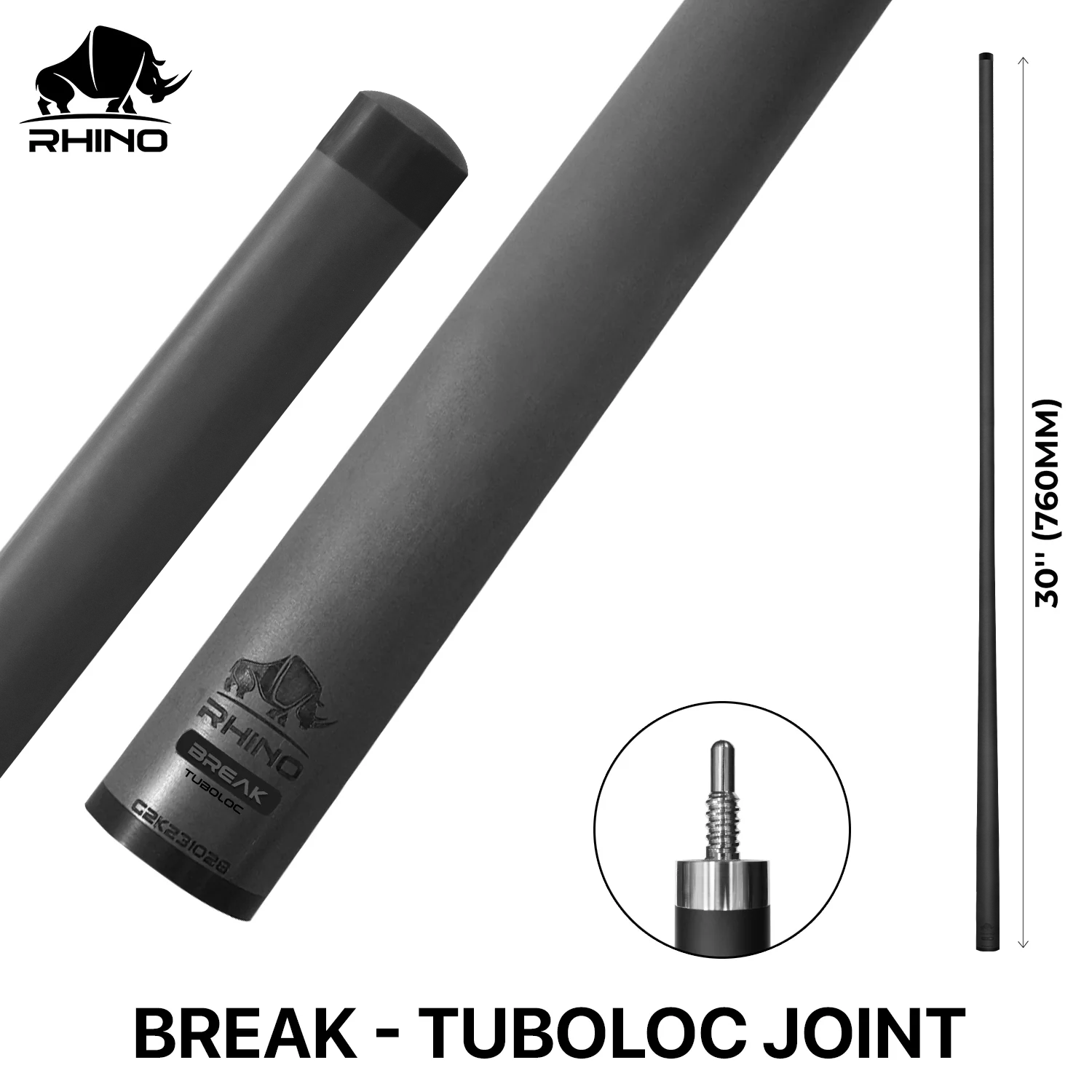 Rhino - 30" / Carbon Fiber Break Shaft Tuboloc