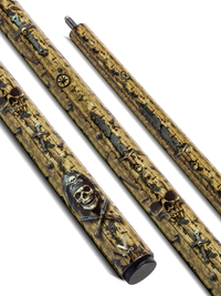 EVO PIRATES POOL CUE - GOLDEN PLUNDER
