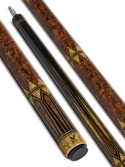 EVO CRYSTAL POOL CUE - UMBER CREST