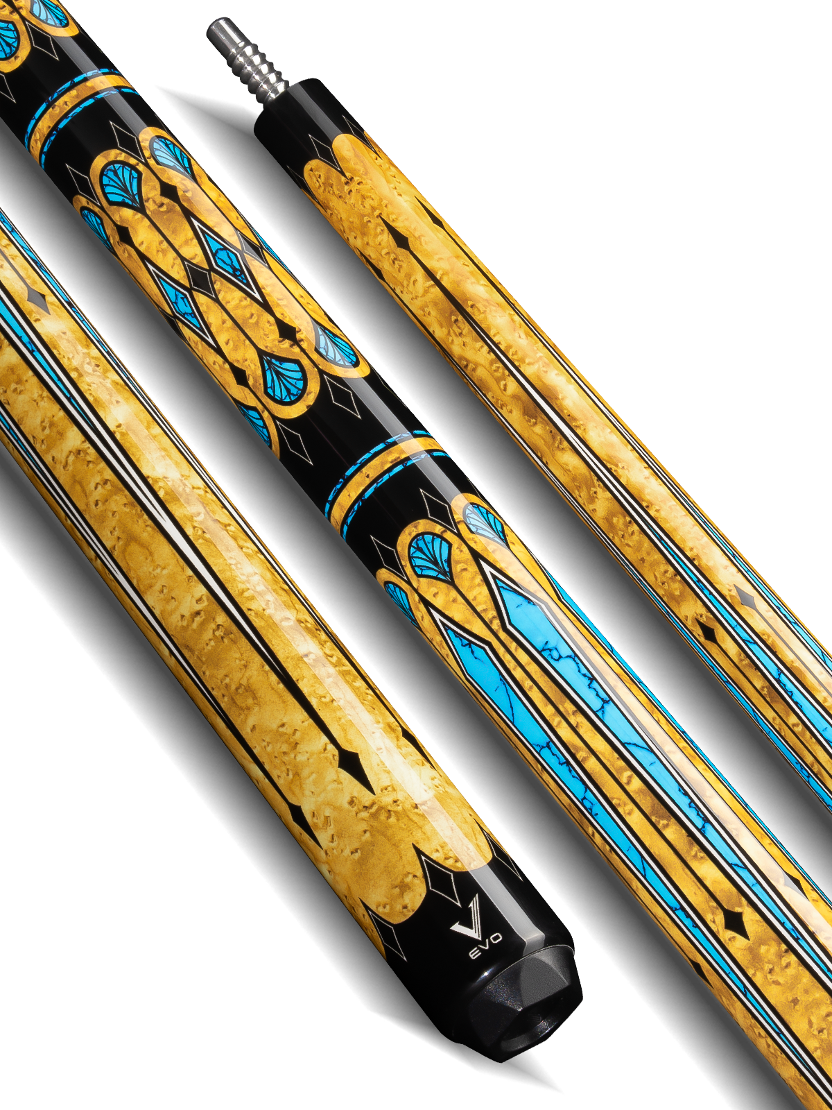 EVO WARRIOR CAROM CUE - DESERT GOLD