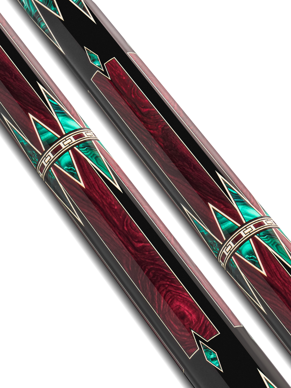 EVO MEG POOL CUE - CRIMSON JAW