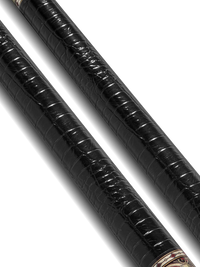 EVO BEAST POOL CUE - SCARLET PANTHER - LEATHER WRAP