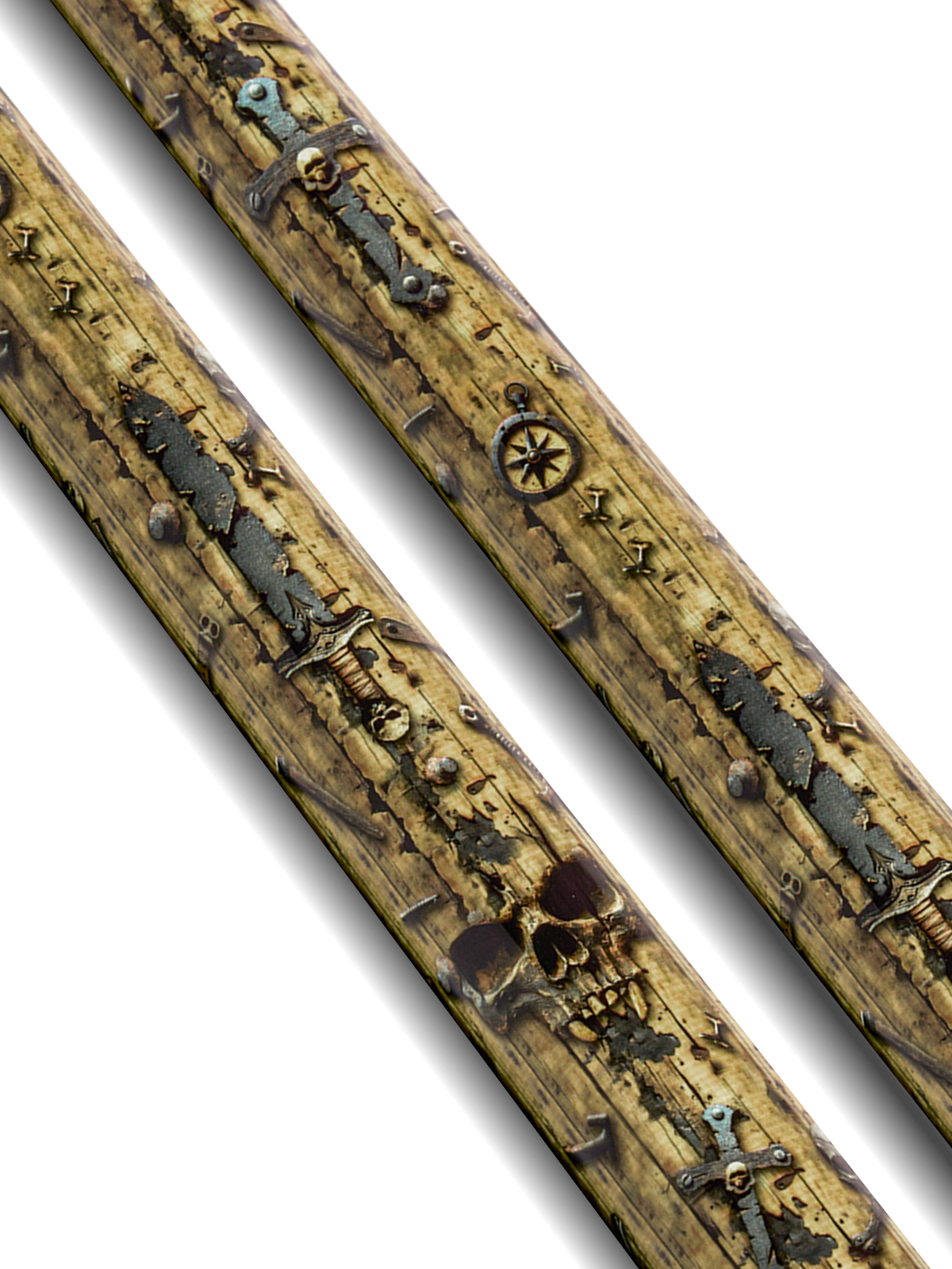 EVO PIRATES POOL CUE - GOLDEN PLUNDER