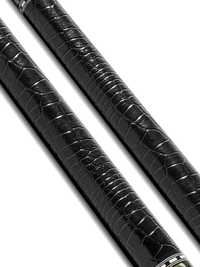 EVO CAMO POOL CUE - VIPER - LEATHER WRAP