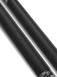 EVO FREEDOM POOL CUE - AZURE FLAME - BLACK LEATHER WRAP