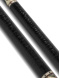 EVO BEAST POOL CUE - EMERALD COBRA - LEATHER WRAP