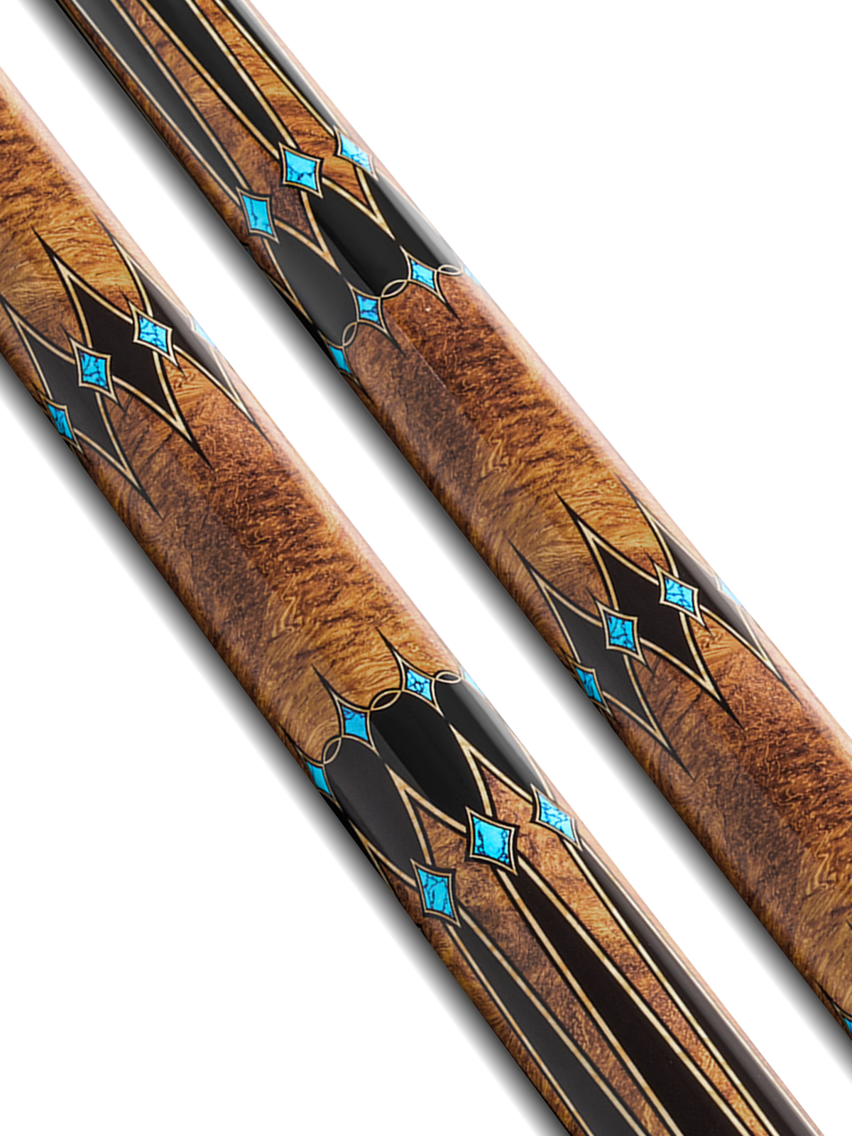 EVO CRYSTAL POOL CUE - EMBER VEIN
