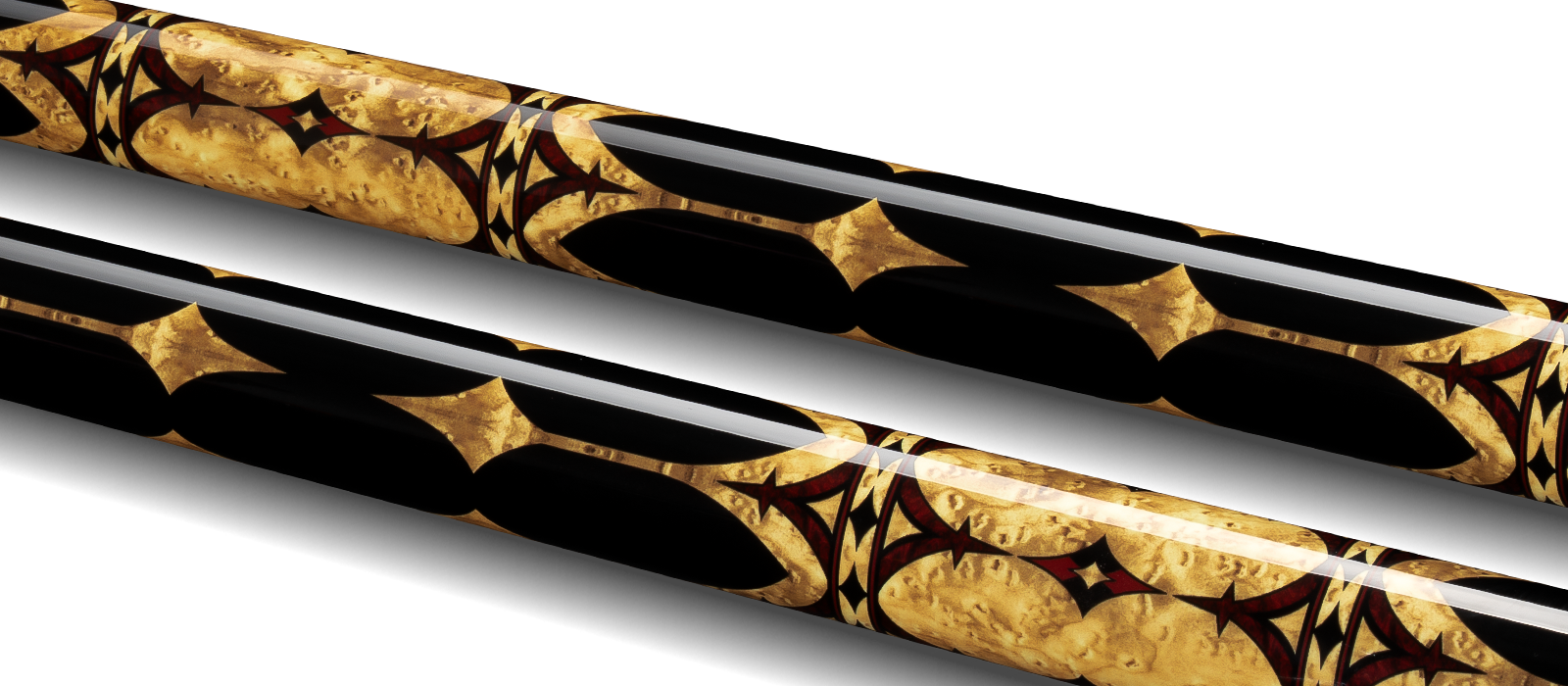 EVO CROWN CAROM CUE - ROYAL BLACK