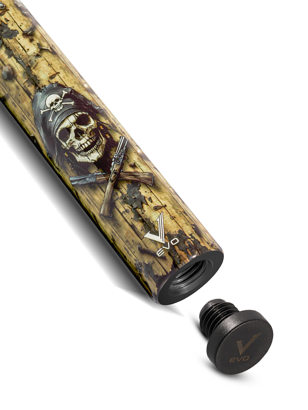EVO PIRATES POOL CUE - GOLDEN PLUNDER