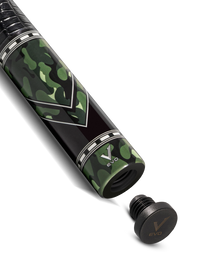 EVO RECON POOL CUE - VIPER - LEATHER WRAP