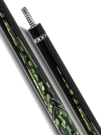 EVO RECON POOL CUE - VIPER - LEATHER WRAP