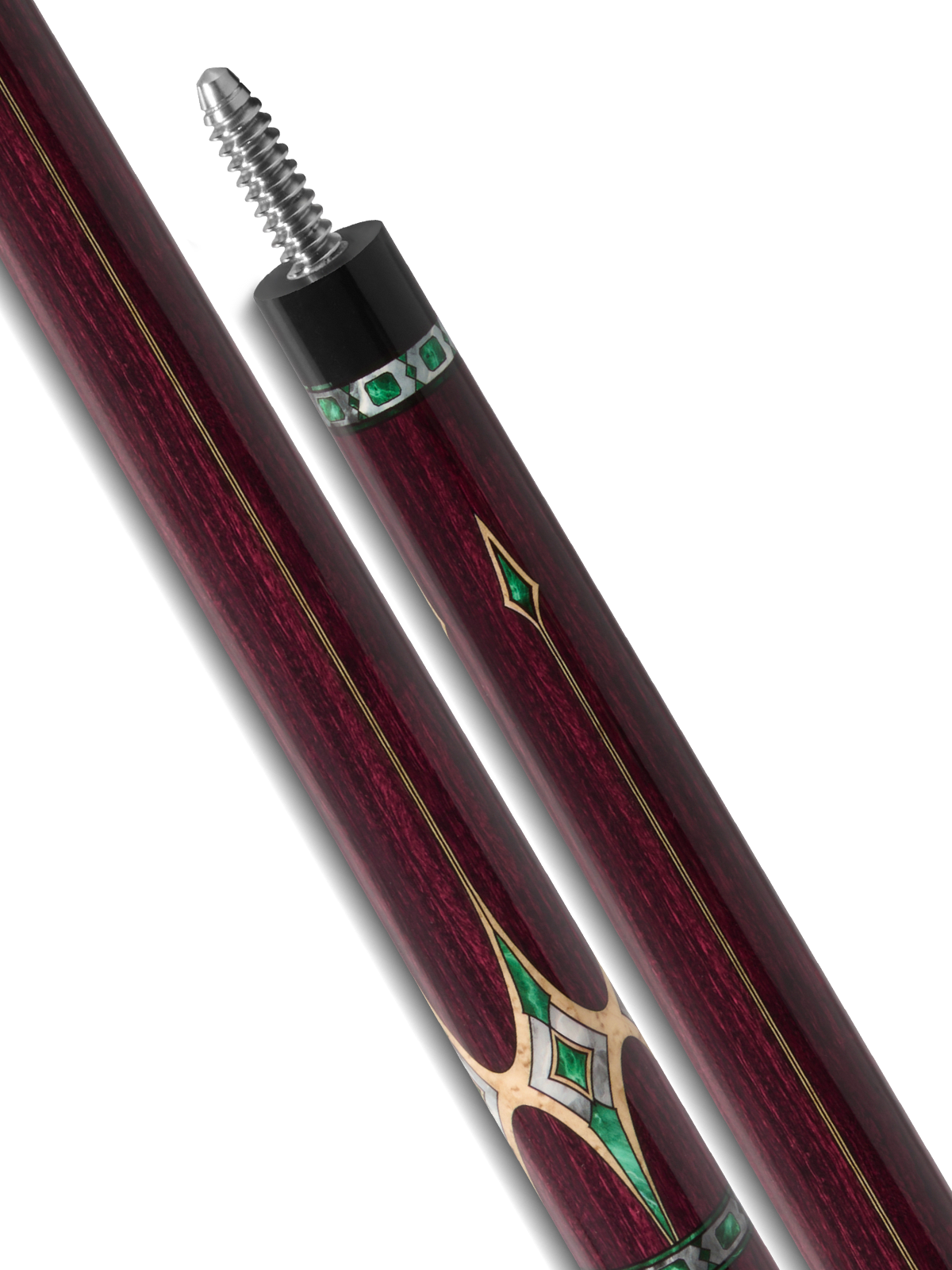 EVO ROYALE POOL CUE - GARNET CREST