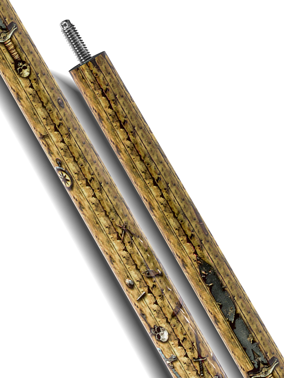 EVO PIRATES POOL CUE - GOLDEN PLUNDER